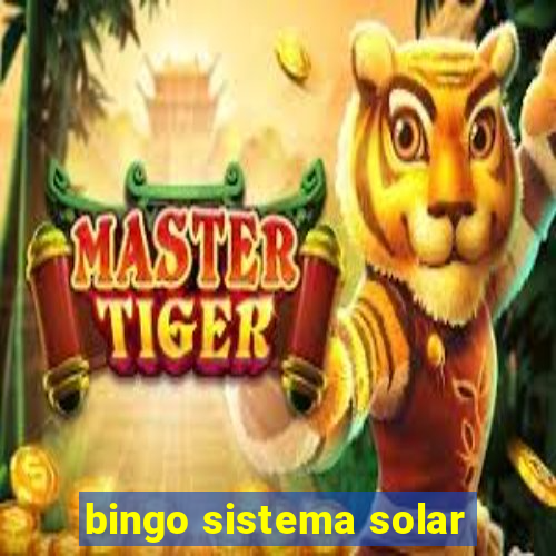 bingo sistema solar